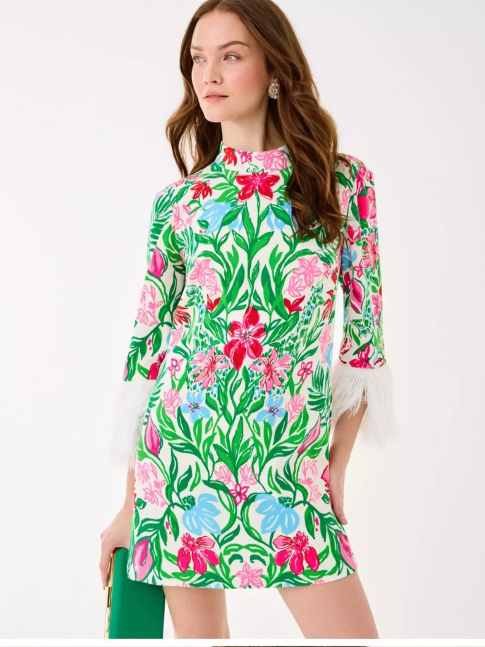 NEW Lilly Pulitzer Agnes Skirted Romper Glowing Gardens Size 6